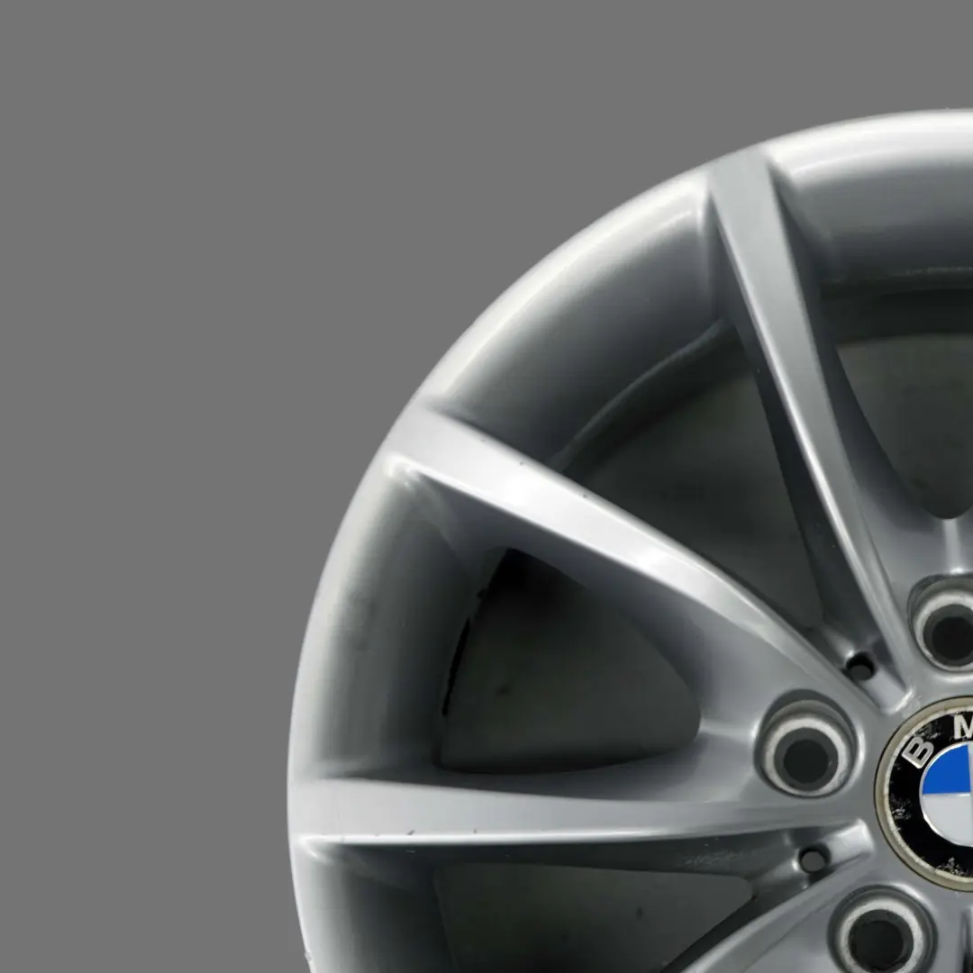 BMW E60 E61 llanta De aleacion De plata 17 "8J ET:20 V-Spoke 245 6777348