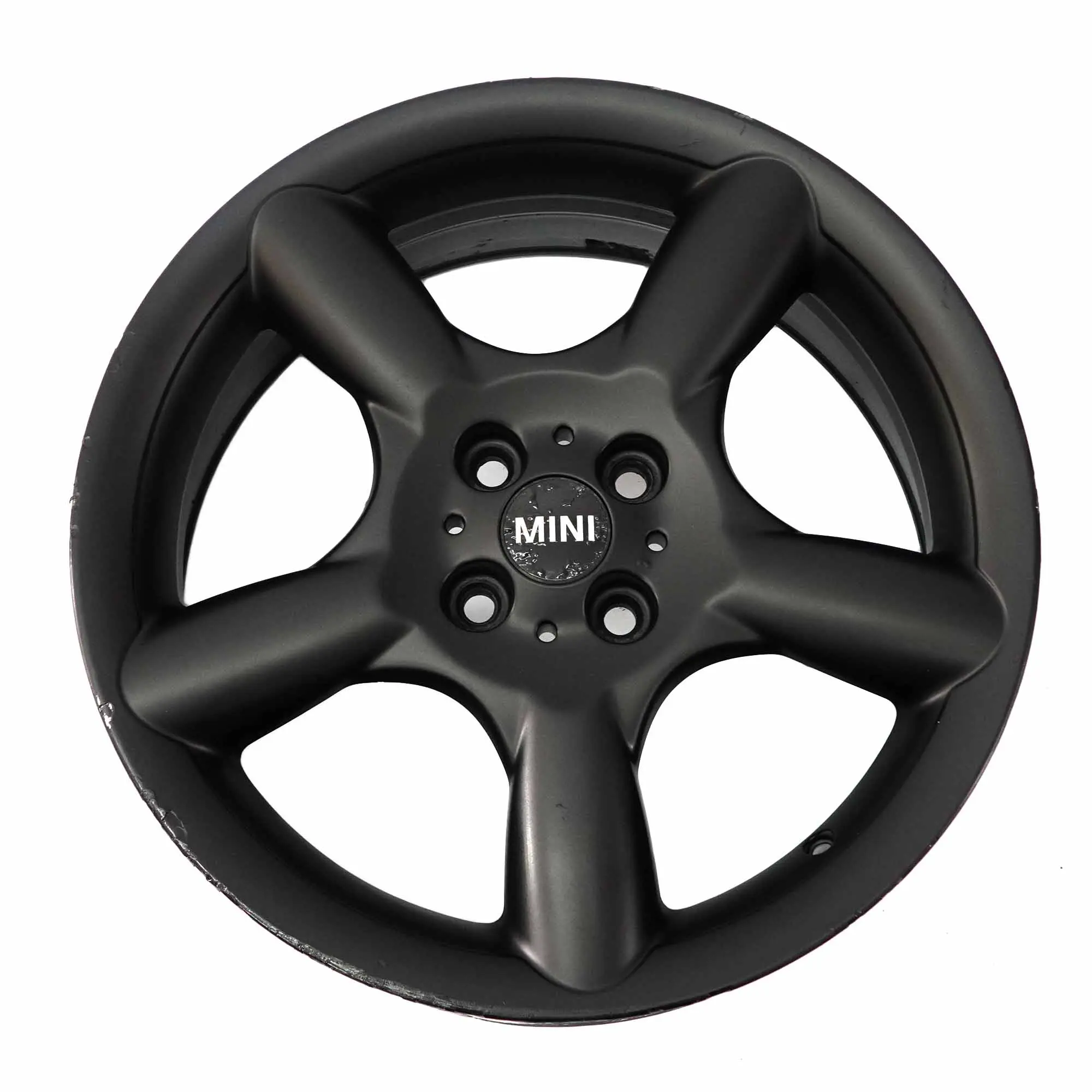 Mini Cooper One R50 R55 R56 Black Wheel Alloy Rim 17" 7J 5 Star Pace Spoke 110