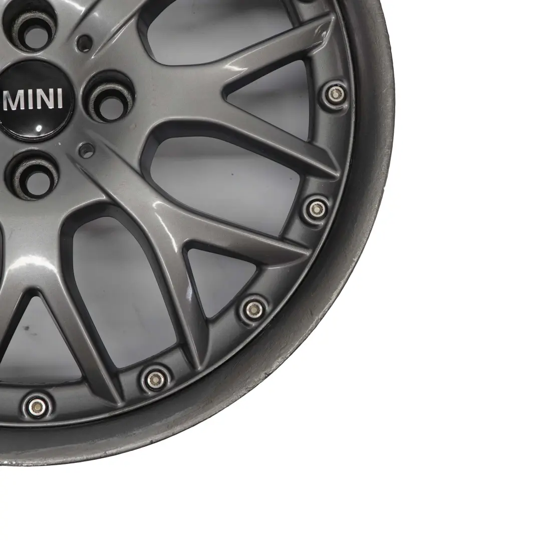 Mini R50 R53 R55 R56 Antracita Llanta De aleacion 17" ET:48 7J Cross Spoke 90