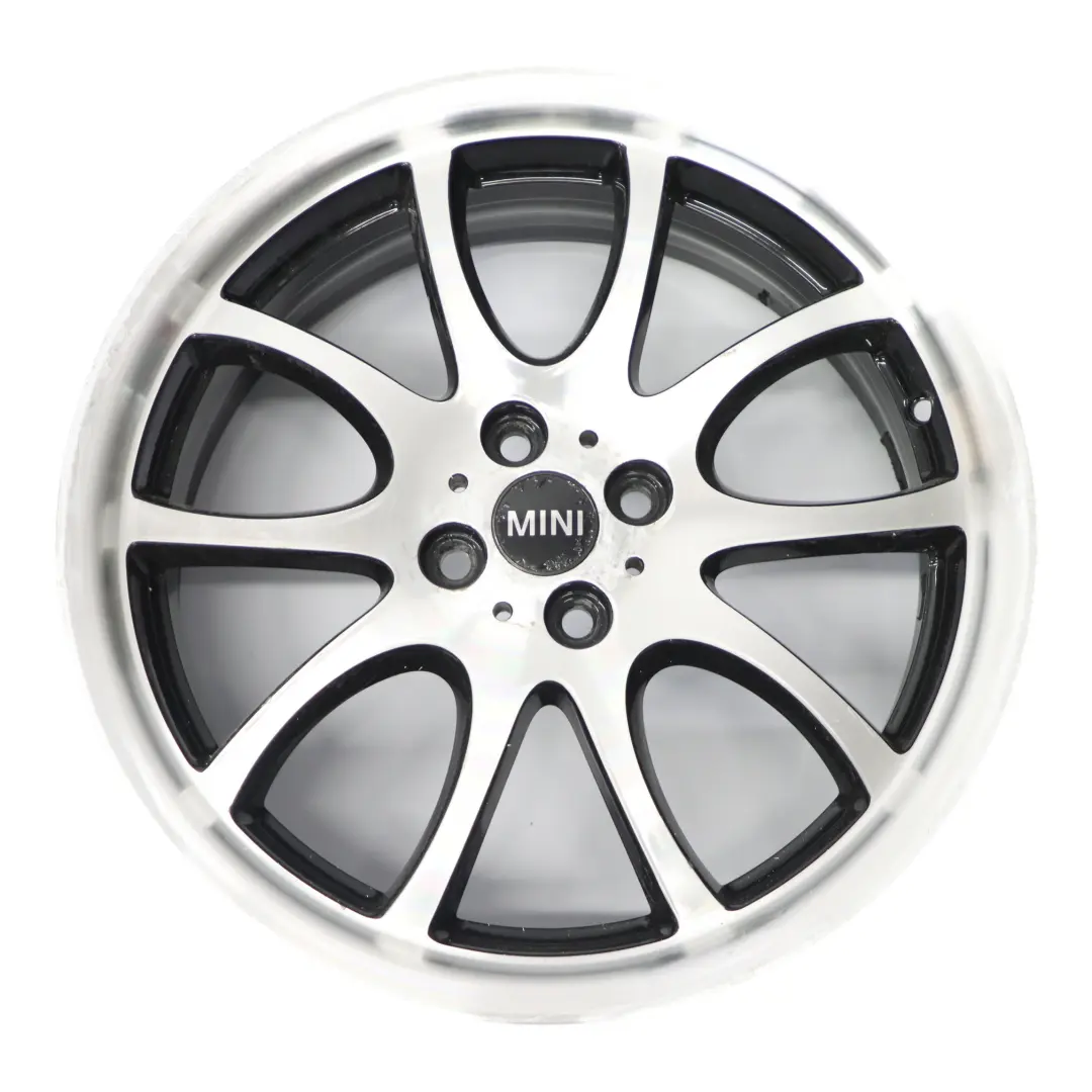 Mini R50 R53 R55 R56 JCW Leicht metall felge Helles Silber 18" 7J ET:52 6777973