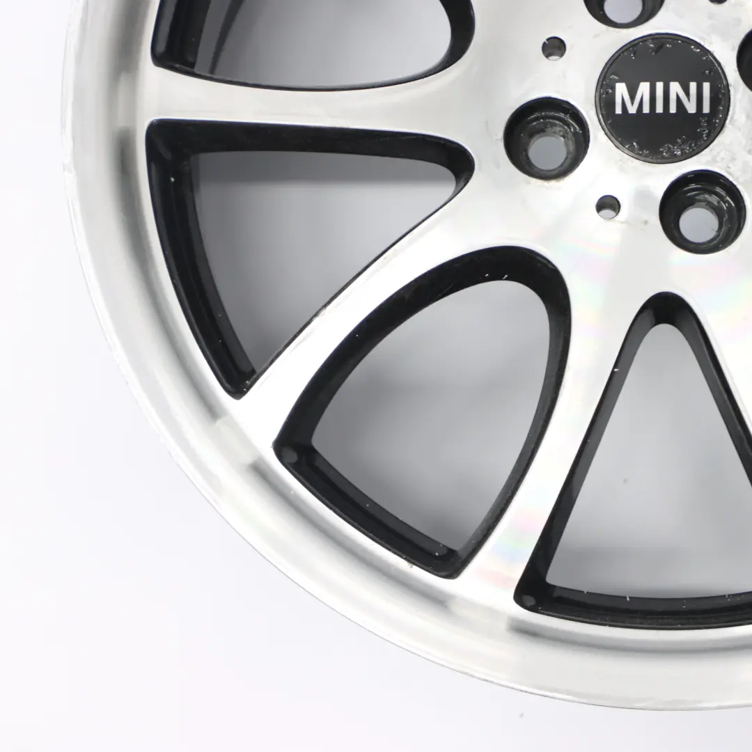 Mini R50 R53 R55 R56 JCW Leicht metall felge Helles Silber 18" 7J ET:52 6777973