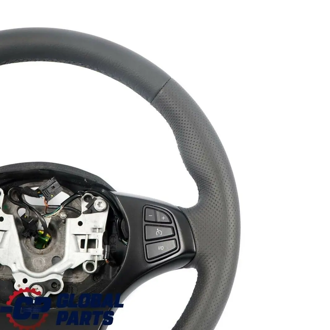 BMW X3 X5 Series E53 E83 NEW Black Leather Sport Steering Wheel Black Threads