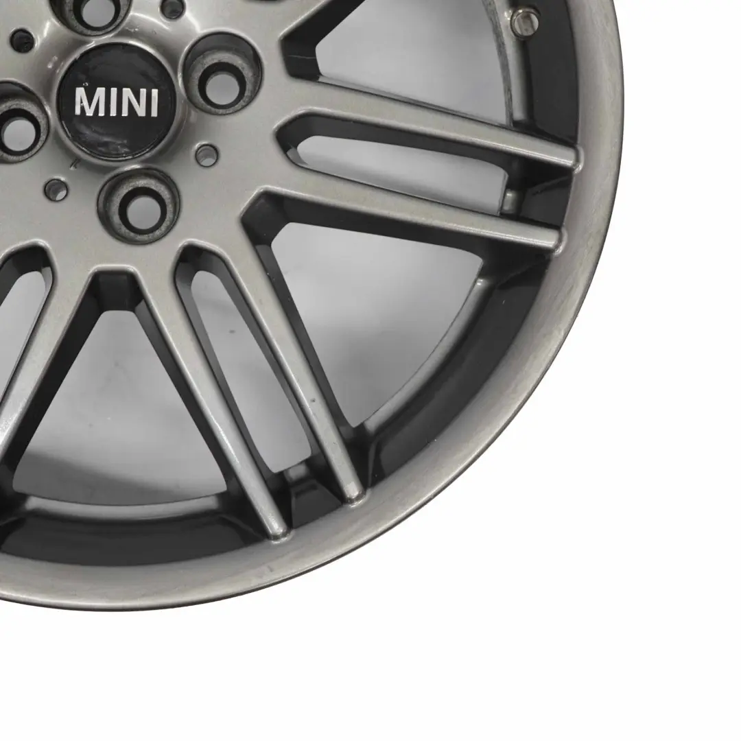 Wheel Rim Mini Cooper R50 R56 Grey Alloy 17" 7J ET:48 Double Spoke 99 6778426