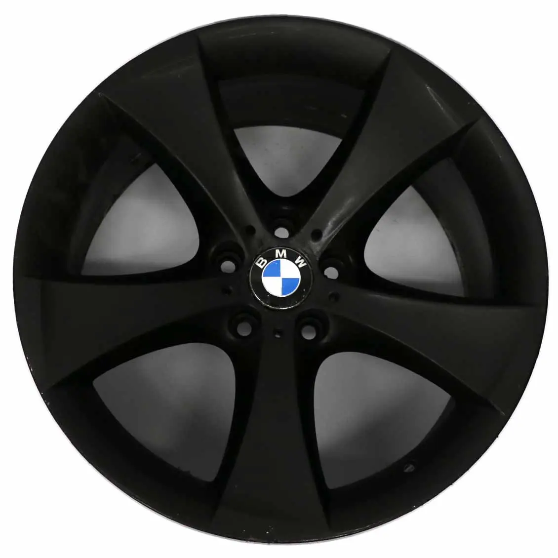 BMW X6 E71 Rear Wheel Alloy Black Rim 20" Star Spoke 259 ET:37 11J 6778589