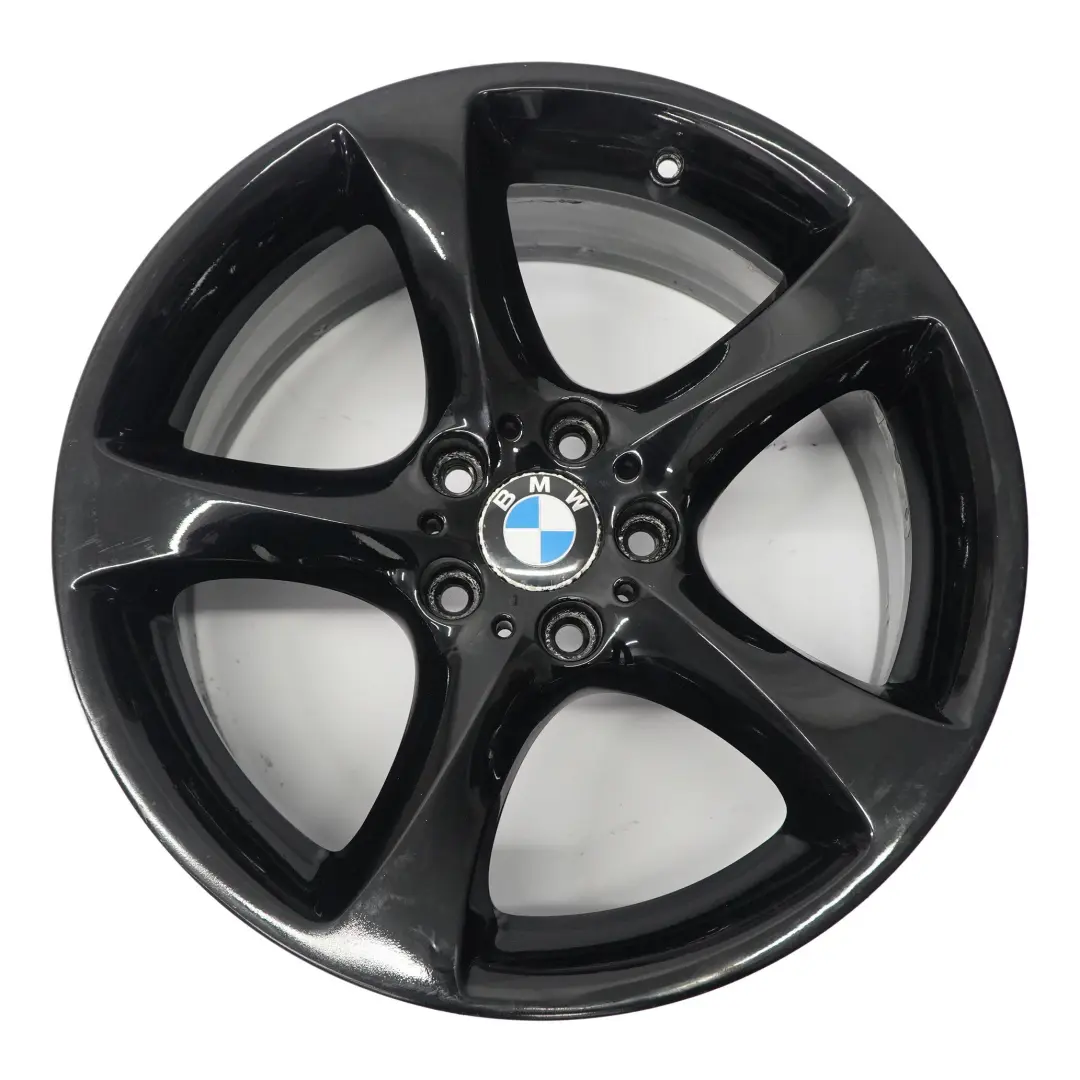 BMW E90 E91 E92 Negro llanta trasera aleación 19" Star Spoke 9J ET:39 6779659