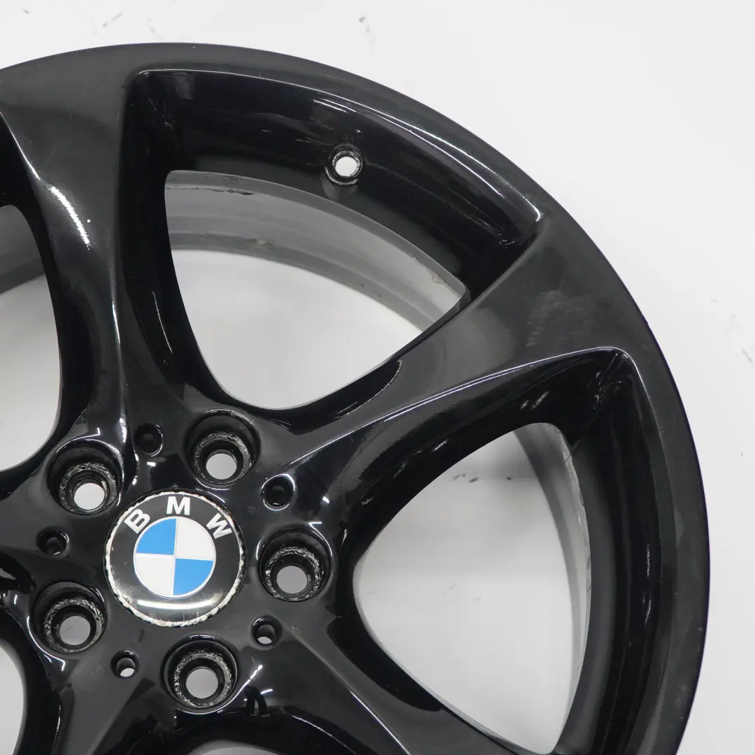 BMW E90 E91 E92 Negro llanta trasera aleación 19" Star Spoke 9J ET:39 6779659