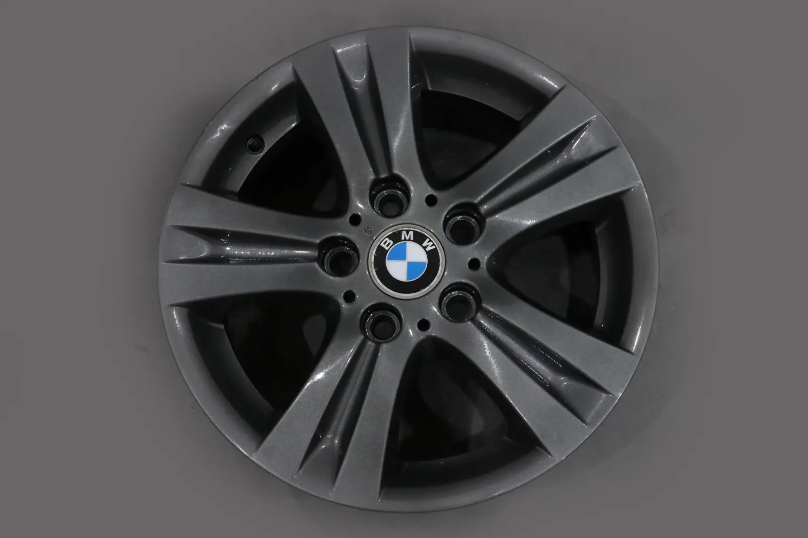 BMW 1 Series E81 E87 Grey Wheel Alloy Rim 16" ET:44 7J Double Spoke 222 6779696