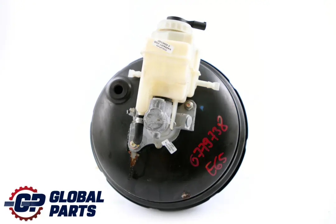 BMW 7 Series E65 E66 730i M54 Brake Servo Unit Cylinder 6779738 6758184