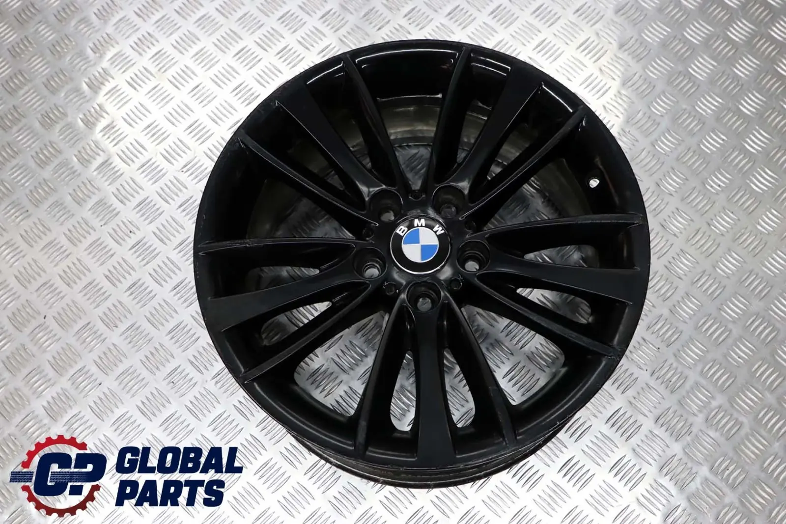 BMW E81 E82 E87 E88 Black Rear Alloy Wheel Rim 8,5J 18" ET:52 W-Spoke 263