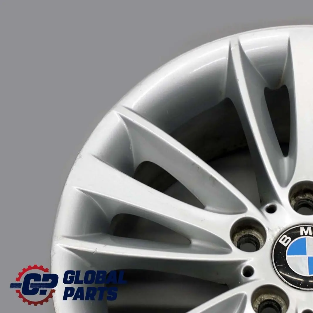 BMW E81 E82 E87 Silber Hinten Alufelge Alu Felge 18" 8,5J ET:52 W-Speiche 263