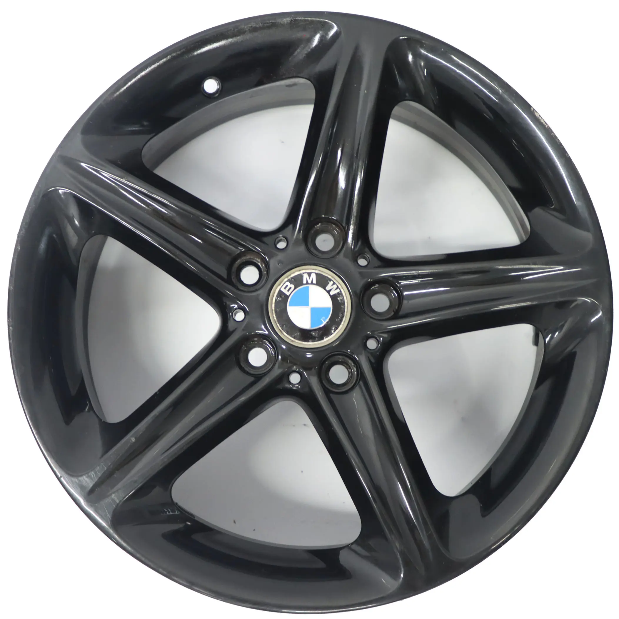 Llanta de aleación negra BMW E81 E87 LCI 18" Star Spoke 264 7,5J ET:49 6779800