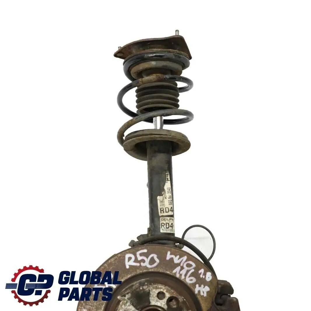 Mini R50 Cooper W10 1.6 116cv Delantero Derecho Pata Freno Suspension Buje