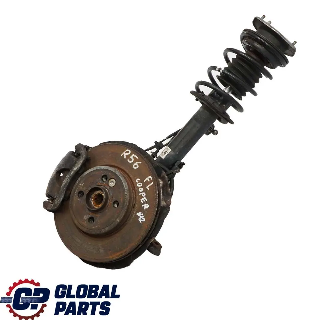 Mini R56 Cooper N12 Delantero Izquierdo Muelle Strut Pierna Freno Suspension Hub