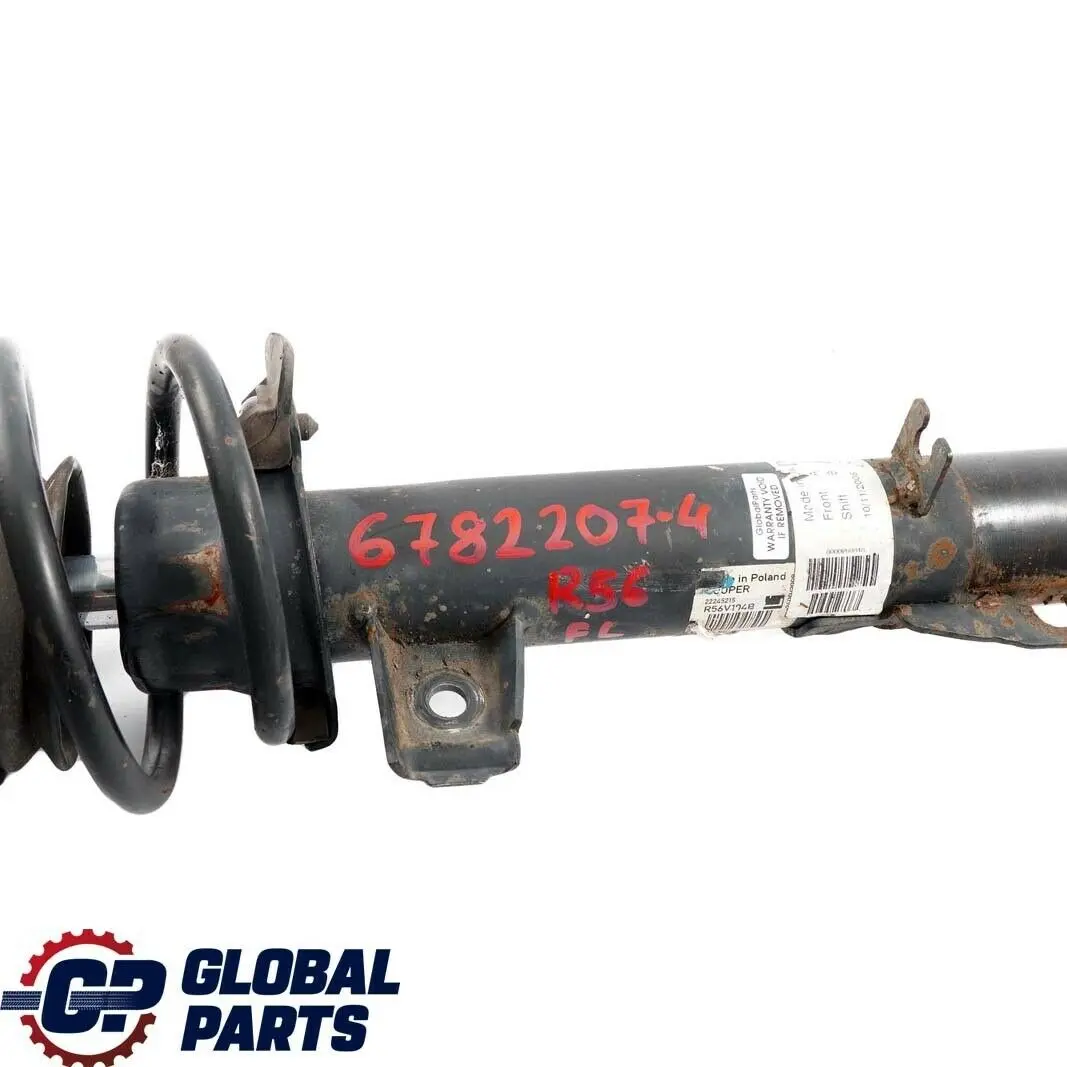 Mini Cooper R56 R58 Delantero Izquierdo Muelle Puntal Suspension Amortiguador