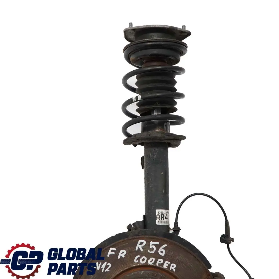 Mini R56 Cooper N12 Delantero Derecho Spring Strut Pierna Freno Suspension Hub