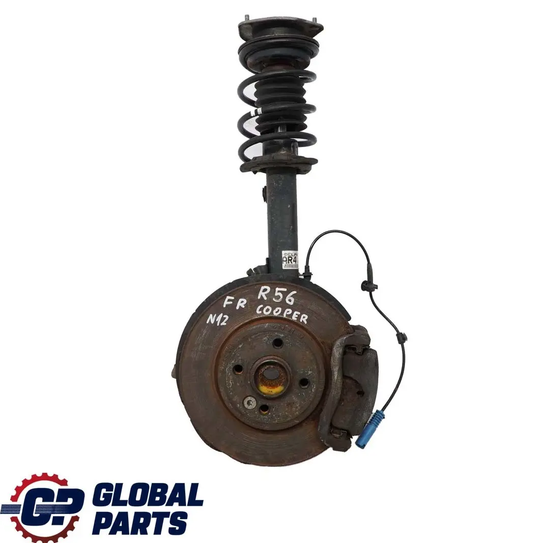 Mini R56 Cooper N12 Delantero Derecho Spring Strut Pierna Freno Suspension Hub