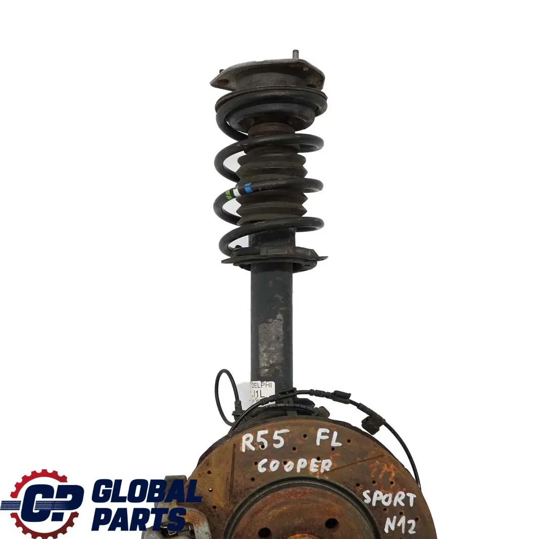 Mini R55 N12 Sport Suspension Delantera Izquierda Muelle Strut Pierna Freno