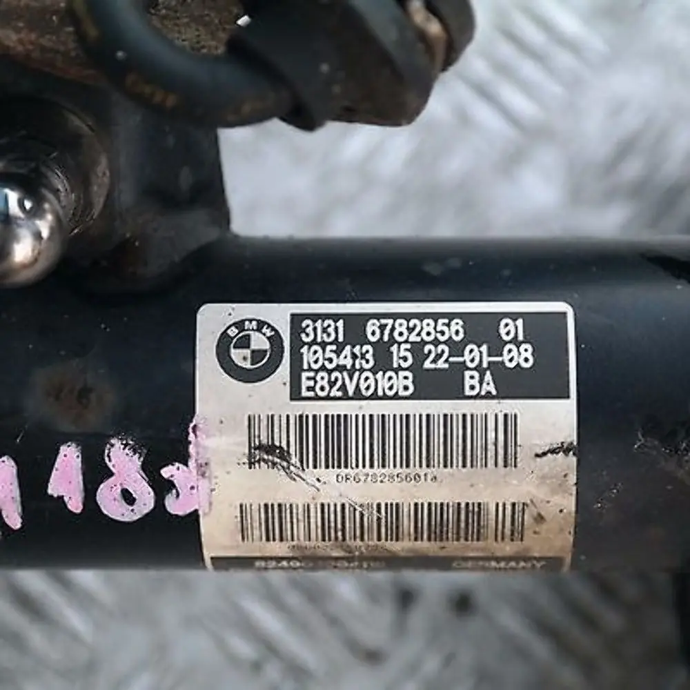 BMW E81 118D N47 Delantero Derecho Muelle Strut Freno Suspension Pata Buje Eje