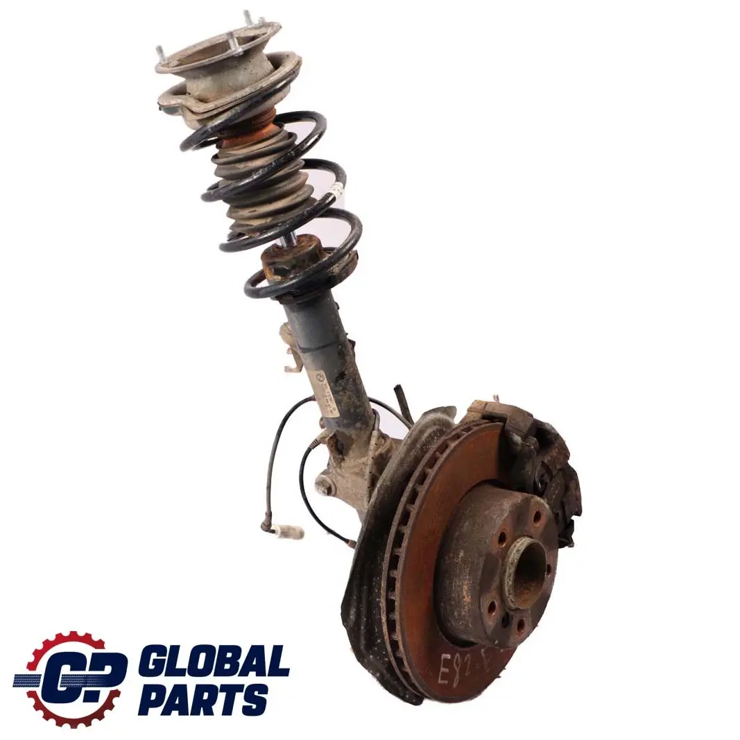 BMW 1 E82 125i N52N M Sport Front Left N/S Spring Strut Brake Suspension Leg Hub