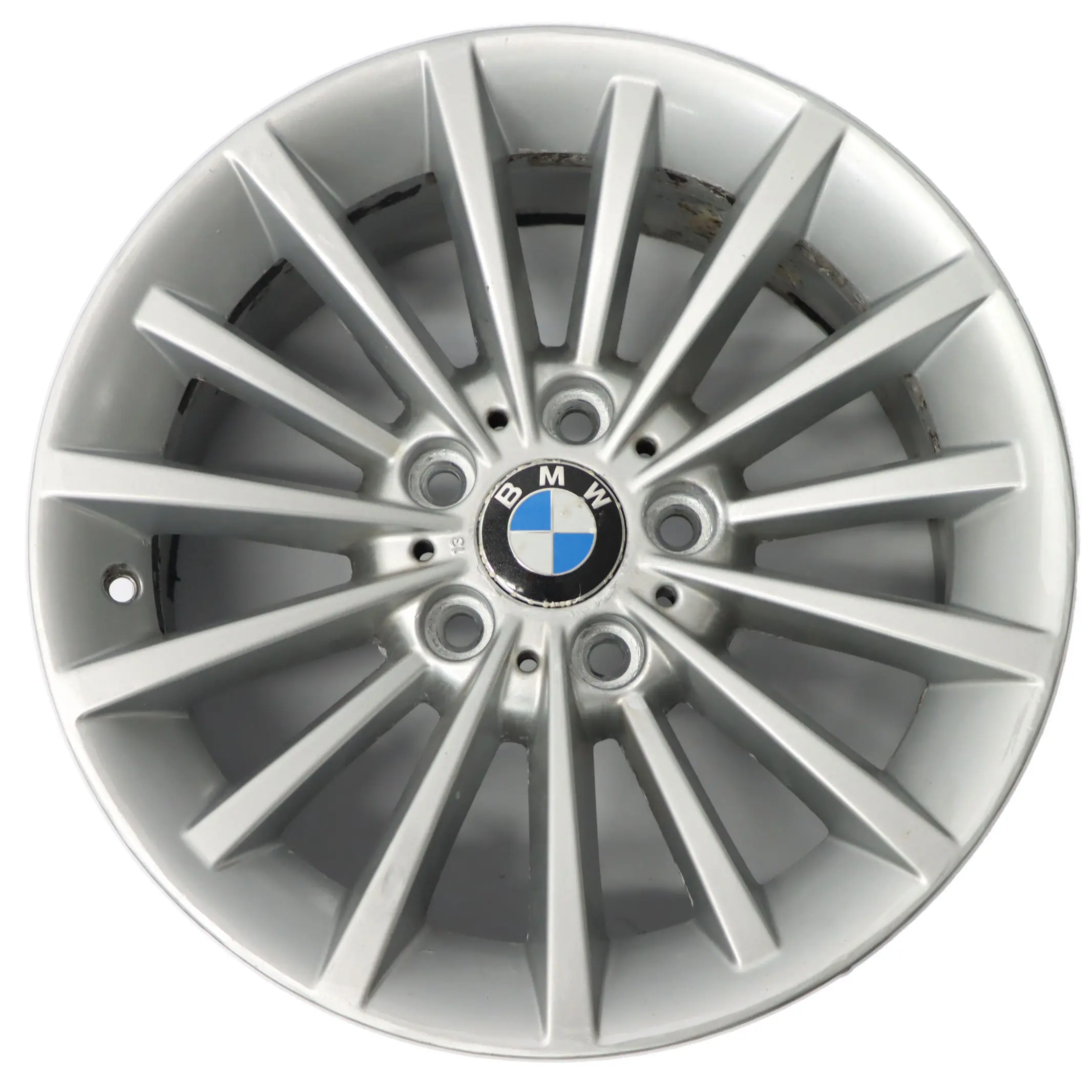 BMW E90 E91 E92 Silver Light Alloy Wheel Rim 17" Multispoke 284 8J ET:34 6783630