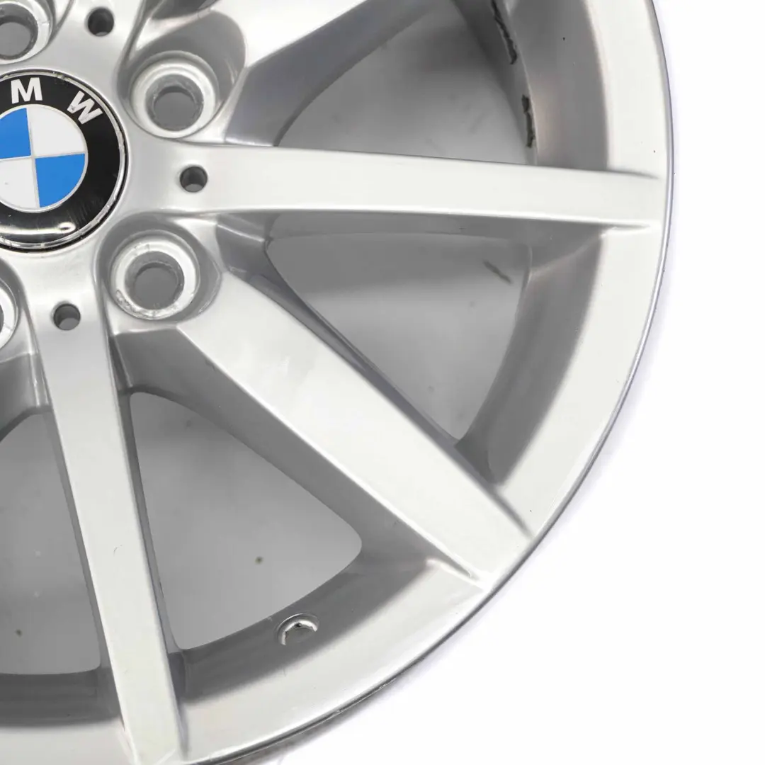 BMW E90 E91 Silver Light Alloy Wheel Rim 17" Star Spoke 286 8.5J ET:39 6783633