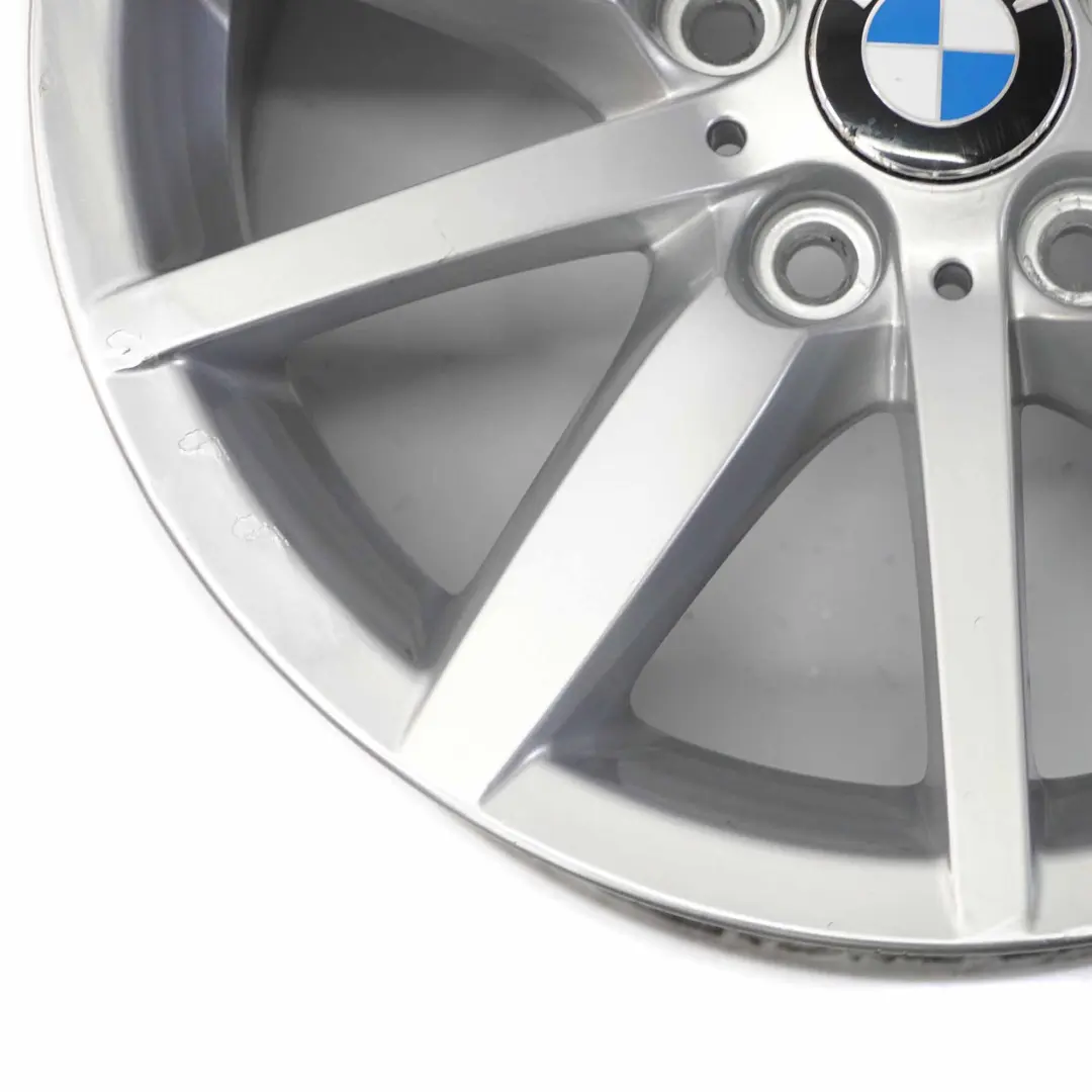 BMW E90 E91 Silver Light Alloy Wheel Rim 17" Star Spoke 286 8.5J ET:39 6783633