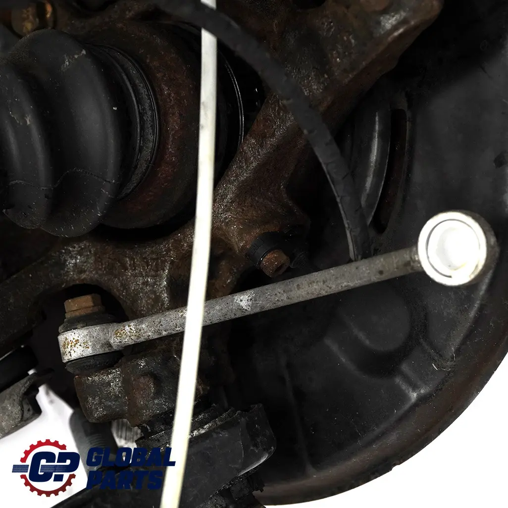 BMW E90 LCI 318i N43 Trasera Derecha Suspension Pierna Rueda Portador Freno Hub