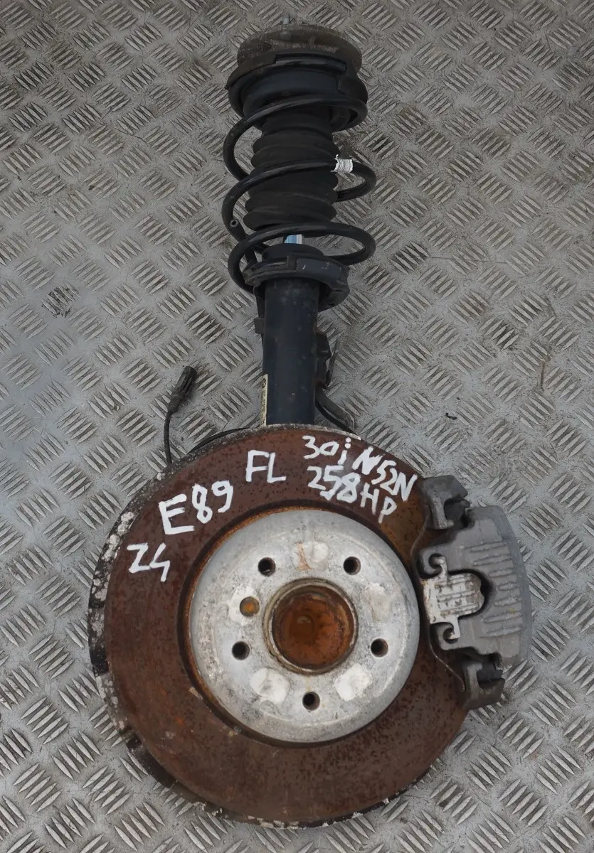 BMW Z4 Series E89 30i Roadster Front Left N/S Suspension Leg Brake Axle Disc Set