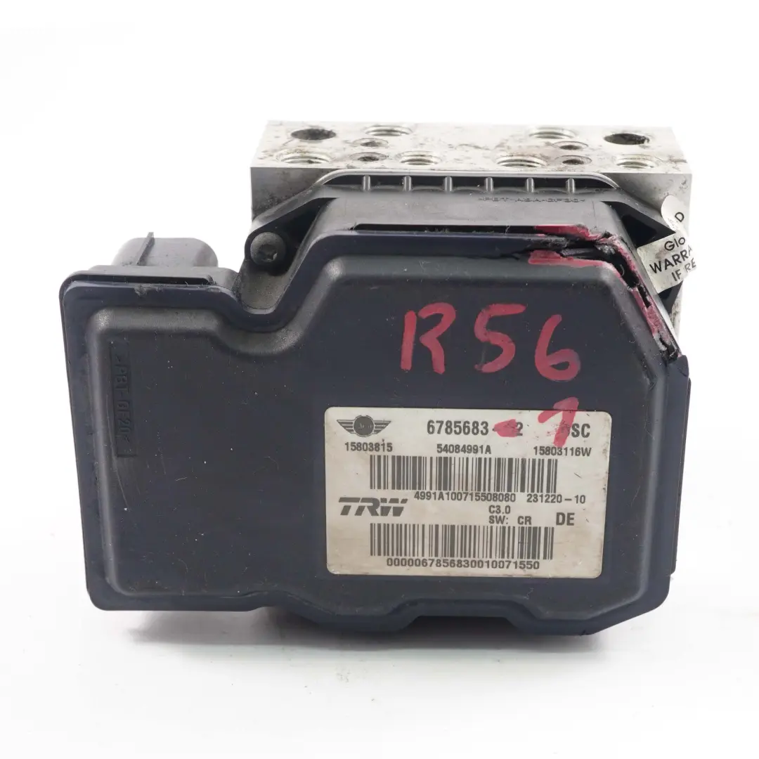 Bomba DSC Mini R56 ABS Unidad De Control De Frenado Hidraulico Modulo 6785683