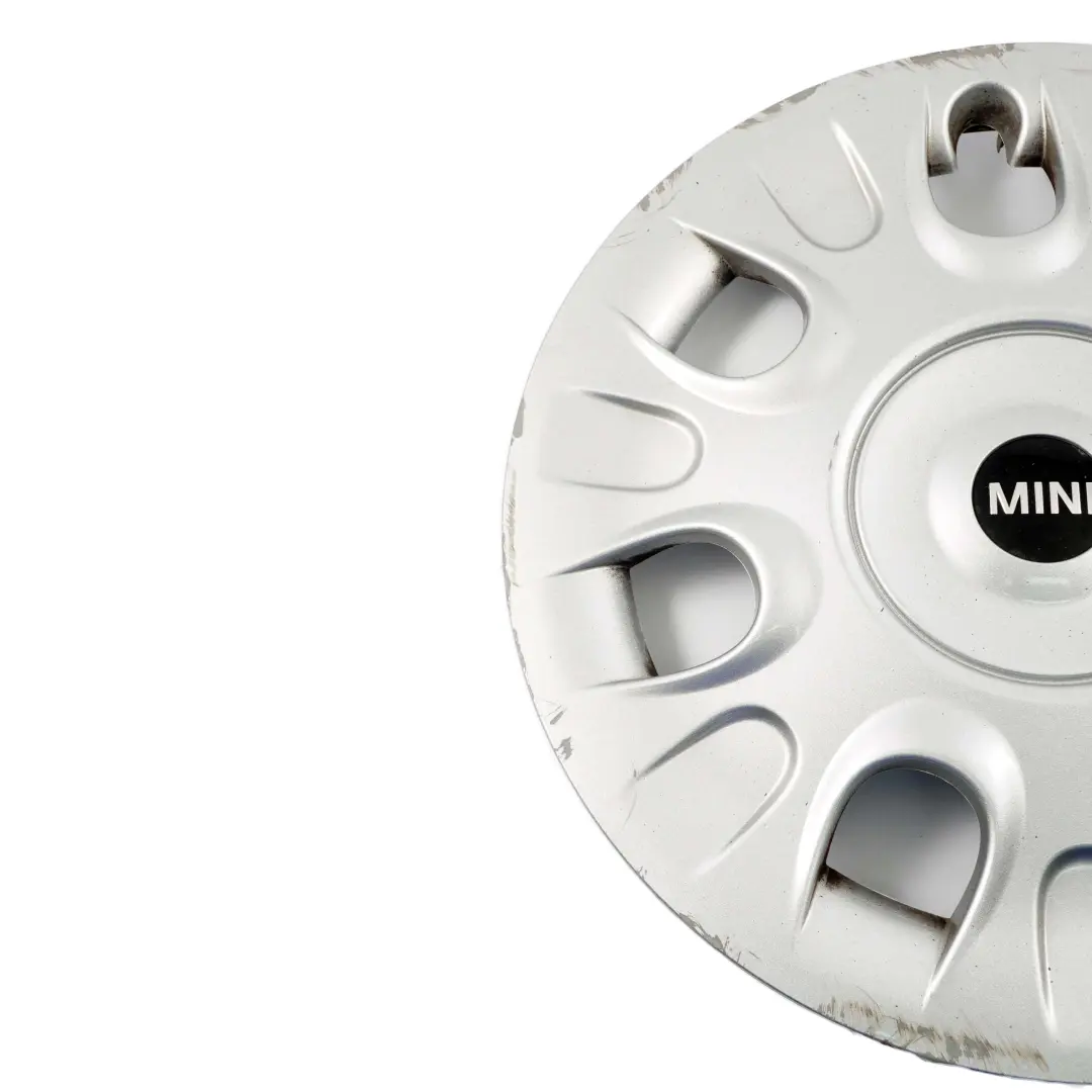 MINI Hub Cap R50 R52 R56 R57 15'' Wheel Cover Trim Panel Hubcap Silver 6785977