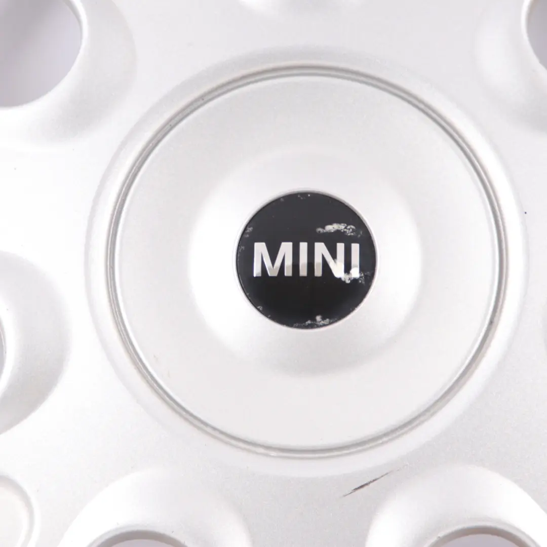 MINI Hub Cap R50 R52 R56 R57 15'' Wheel Cover Trim Panel Hubcap Silver 6785977