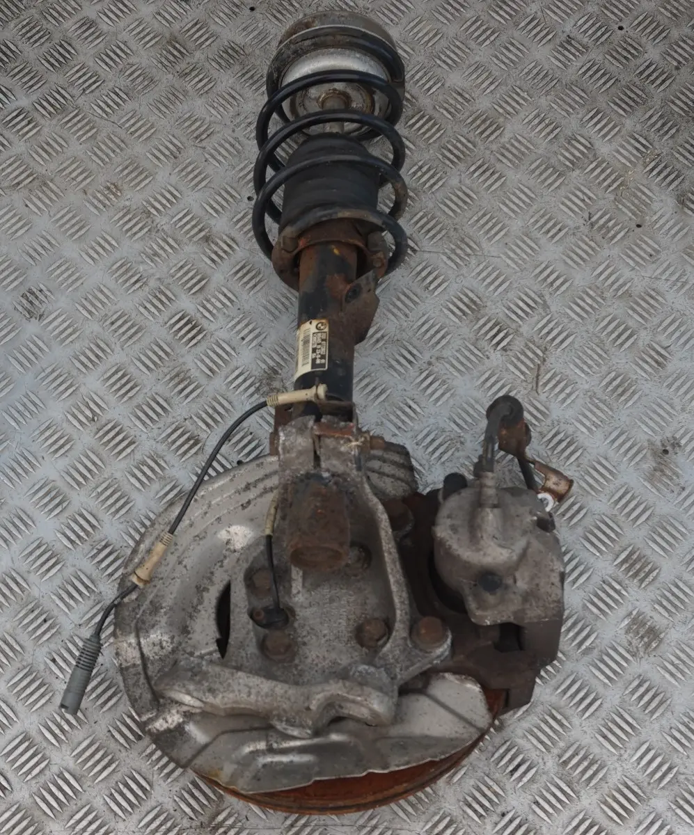 BMW E91 330d M57N2 delantero derecho resorte puntal freno suspensión pierna cubo