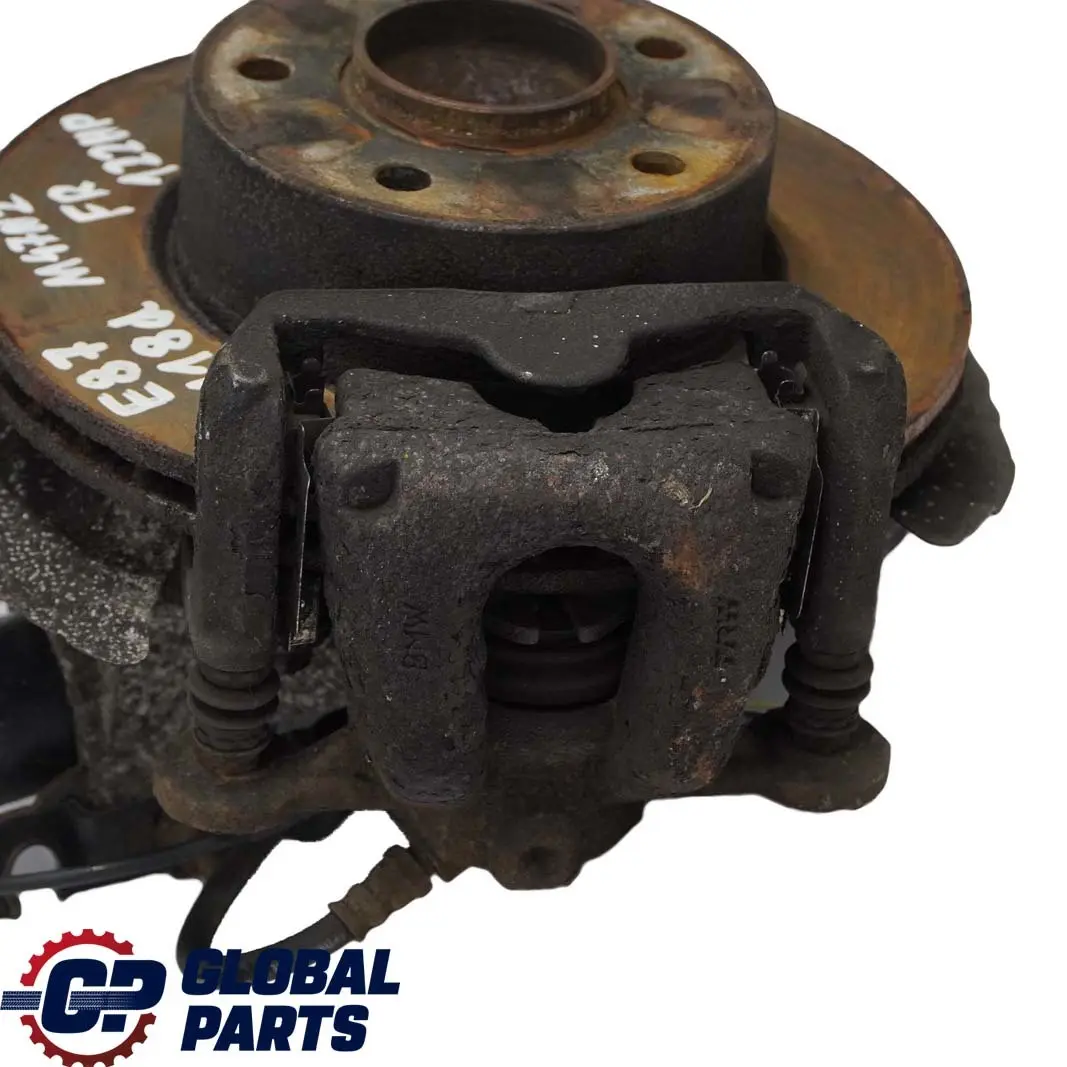 BMW 1 E87 118d M47N2 Delantero Derecho Pierna Muelle Strut Freno Suspensión Hub