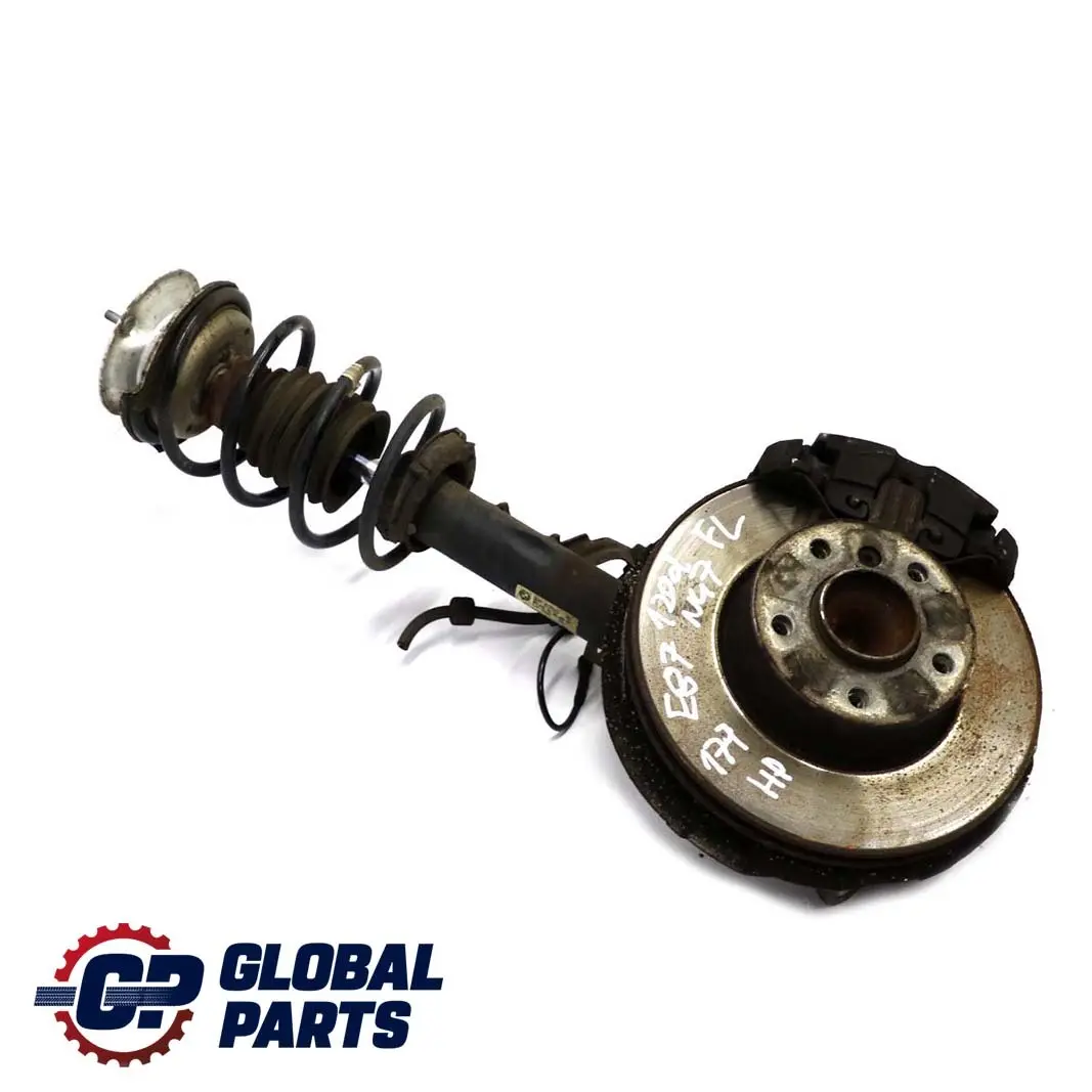 BMW E87 LCI 120d Delantero Izquierdo Muelle Strut Freno Suspension Pata Buje