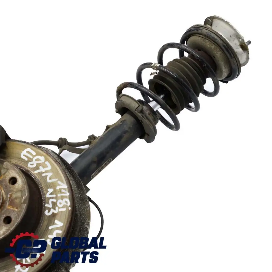 BMW E87 LCI 118i N43 Suspensión Delantera Derecha Muelle Strut Freno