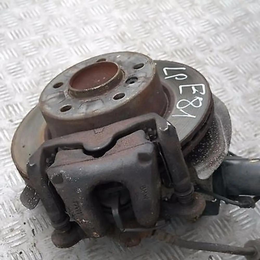 BMW E81 116d N47 FRENTE IZQUIERDO MUELLE STRUT HUB PIERNA FRENO SUSPENSIÓN