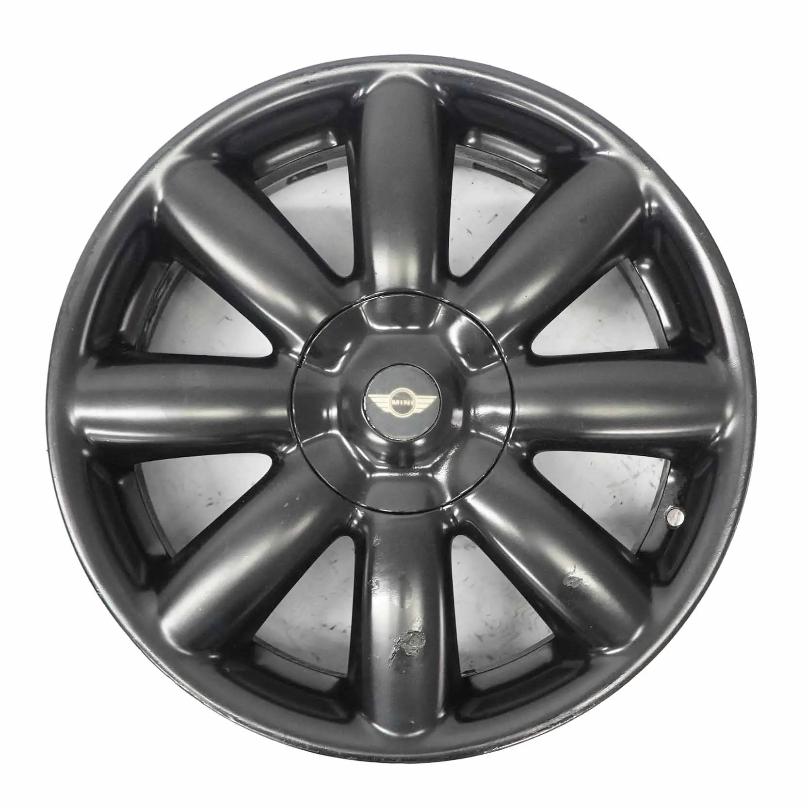 Mini Cooper R50 R55 R56 Black Matt Wheel Alloy Rim 17" 7J Crown Spoke 104