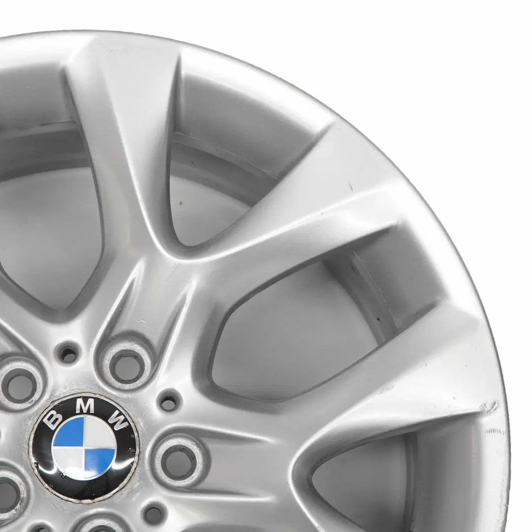 BMW X5 E70 Silver Alloy Wheel Rim 19" ET:48 9J Star Spoke 334 6788007