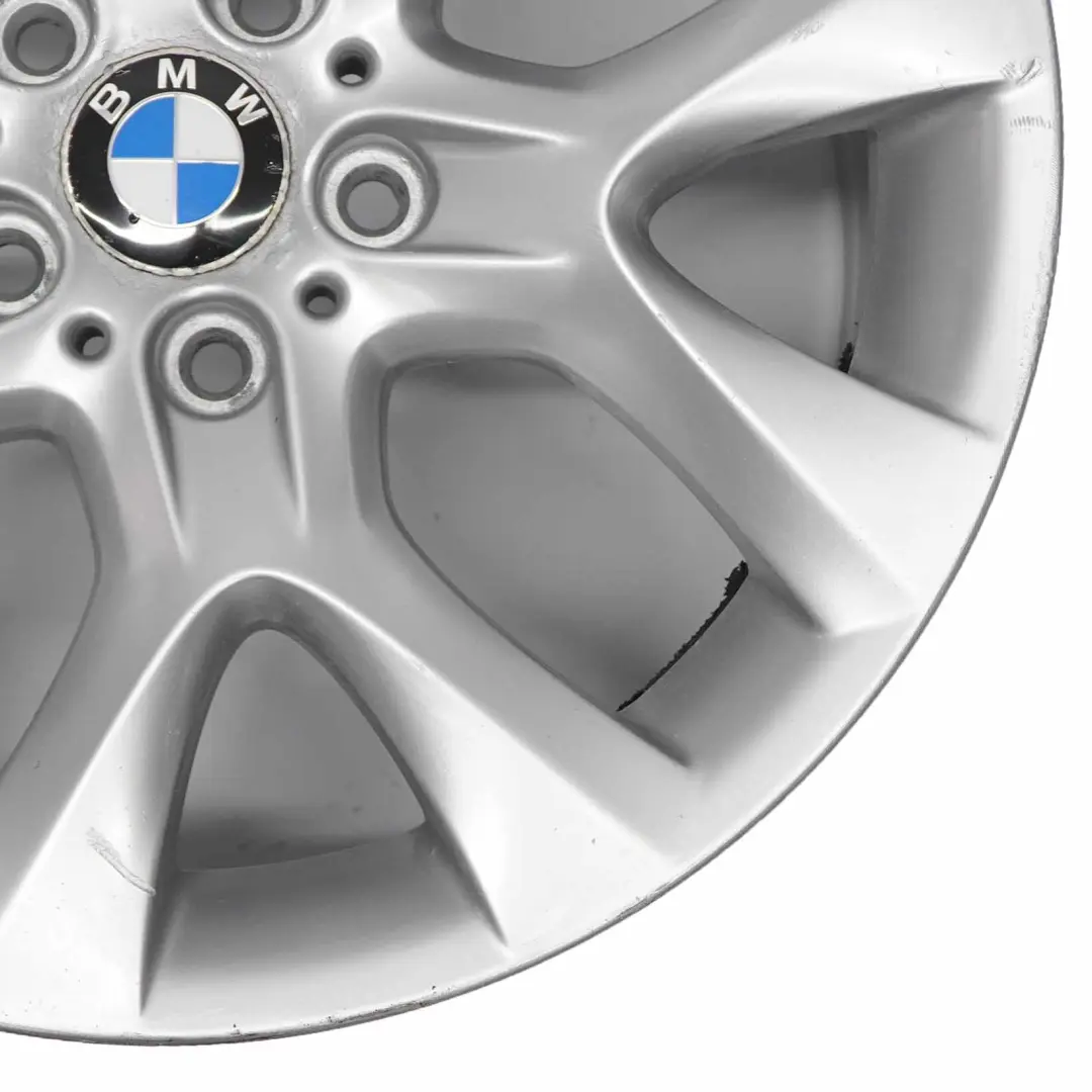 BMW X5 E70 Silver Alloy Wheel Rim 19" ET:48 9J Star Spoke 334 6788007