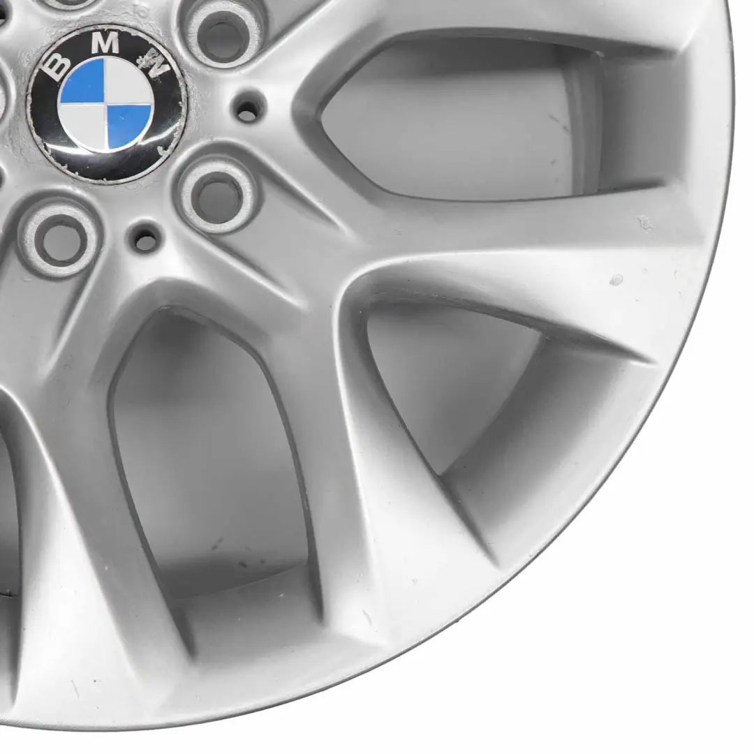 BMW E70 Silberne Leichtmetallfelge 19" ET:48 9J Sternspeiche 334 6788007