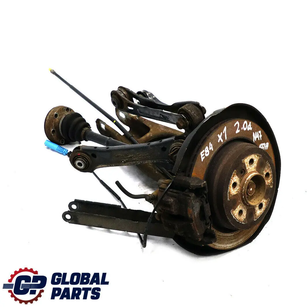 BMW X1 E84 Diesel Suspension arrière gauche Essieu de jambe Disque de frein