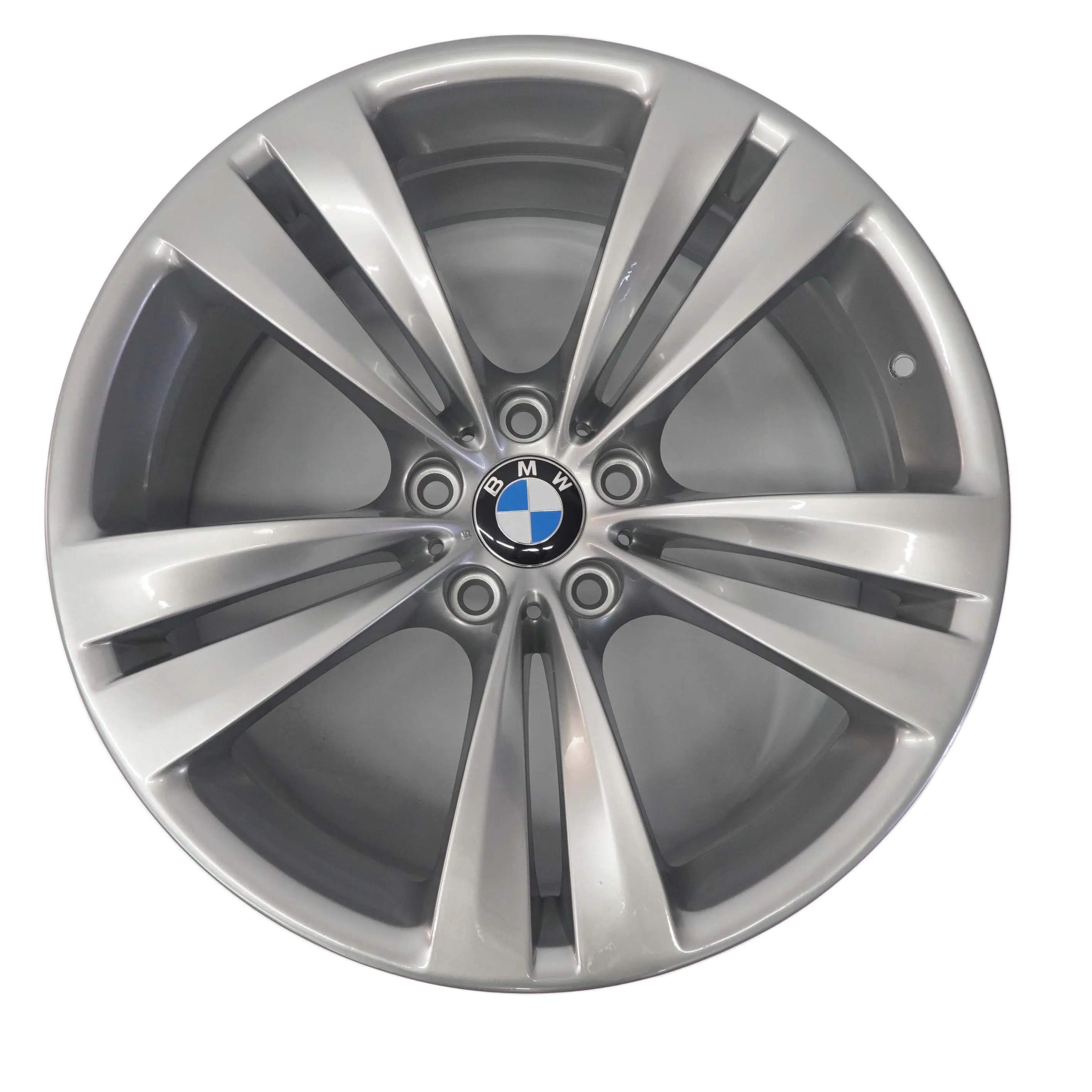 BMW F01 F07 Silver Light Alloy Wheel Rim 20" Double Spoke 316 10J ET:41 6788706