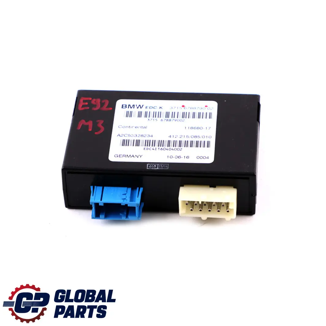 BMW 3 Z4 Series E89 E90 E92 E93 M3 EDC-K Suspension Control Unit Module 6788790