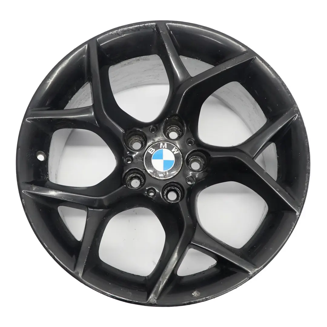 BMW X1 E84 llanta trasera de aleación negro 18 "Y habló 322 ET:41 9J 6789146