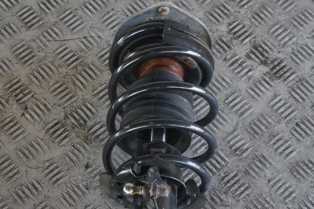 Mini R57 One N16 Delantero Izquierdo Muelle Puntal Suspension Pata Freno Buje