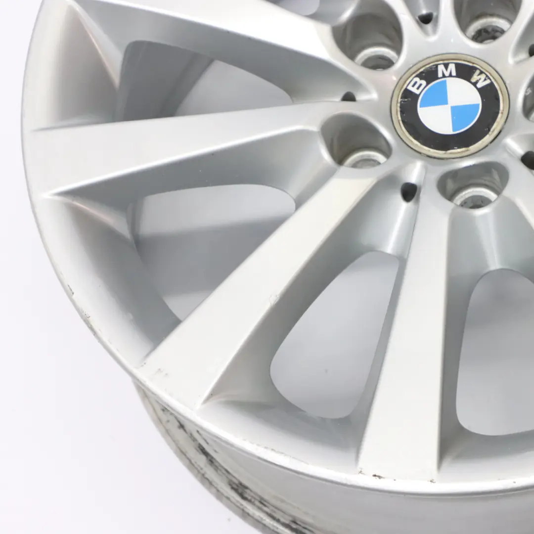 BMW F06 F10 F11 Silver Light Alloy Wheel Rim 18" V Spoke 328 8J ET:30 6790173