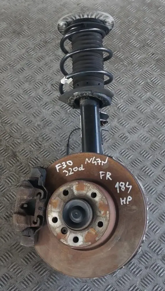 BMW 3 Series F30 320d N47N Front Right O/S Spring Strut Leg Suspension