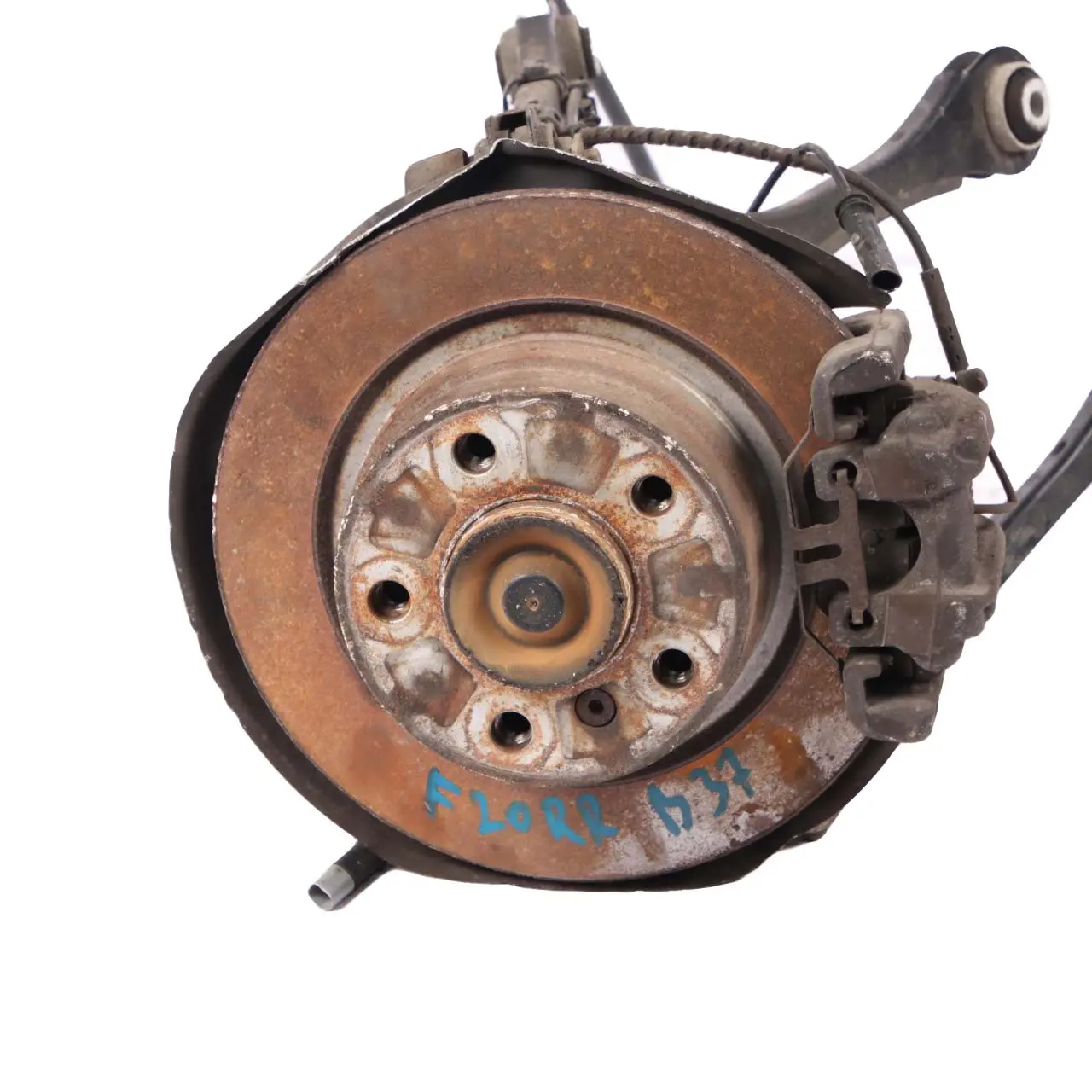 BMW F20 LCI 114d 116d B37 Rear Right O/S Suspension Leg Wheel Hub Brake Caliper