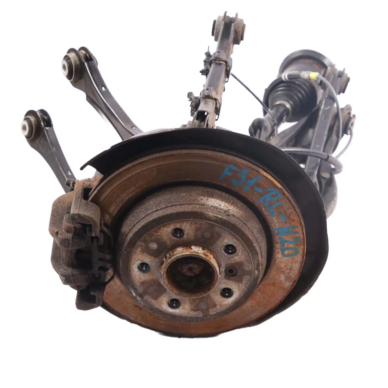 BMW 3 F30 F31 320i N20 184 hp Rear Left N/S Suspension Leg Brake Caliper