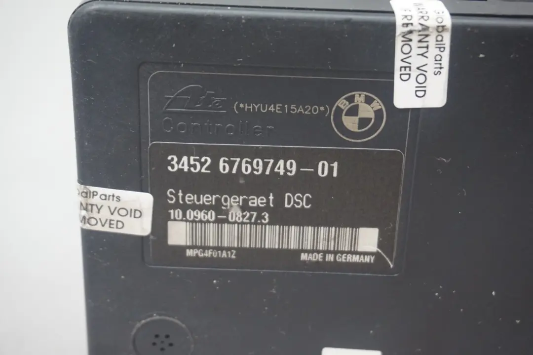 ABS DSC MODULE PUMP ECU Hydro Unit 6769748 6769749 BMW 1 SERIES E87 - SKU 6794651-1 - Part number 6794651